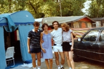 (1984-08) Week-End à La Panne avec Jean-Pierre, Francoise et Nicole